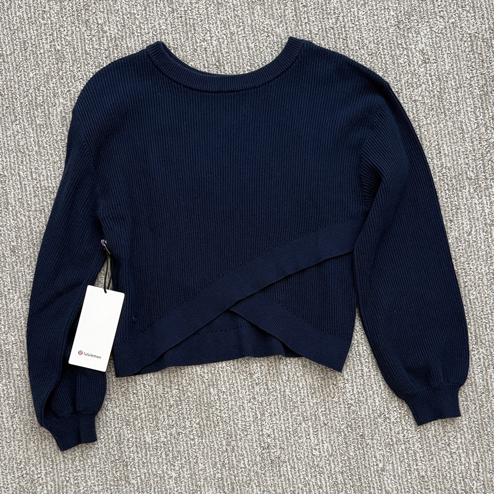 Lululemon Reversible Crossover Sweater